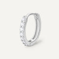 Boucle d'oreille Singapour argent